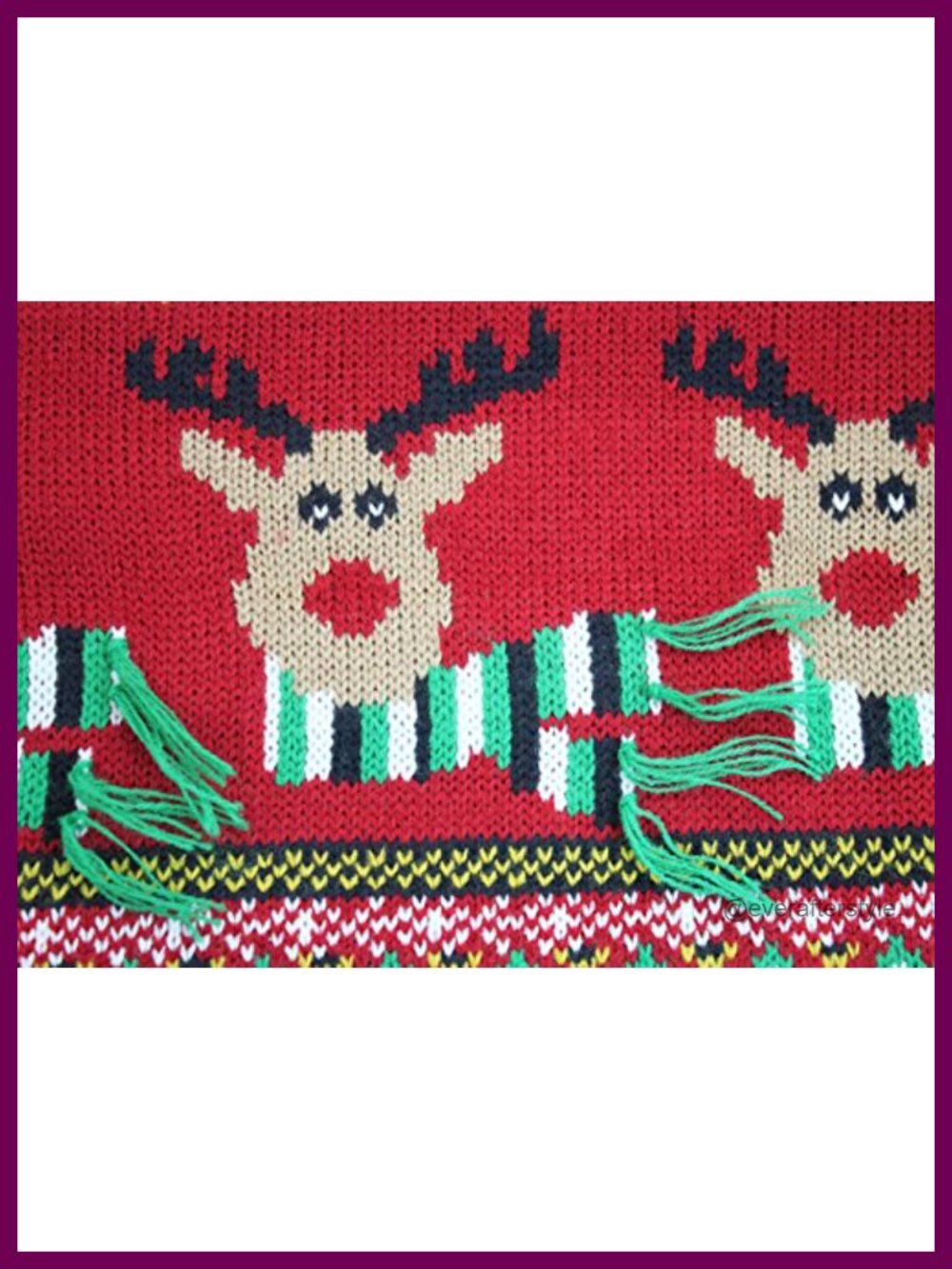 Men's Christmas Reindeer Snowman Santa Pullover Sweater - Picture 2 of 6